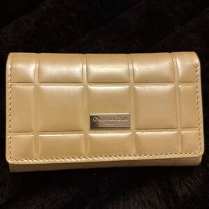 Christian Dior vintage keychain wallet